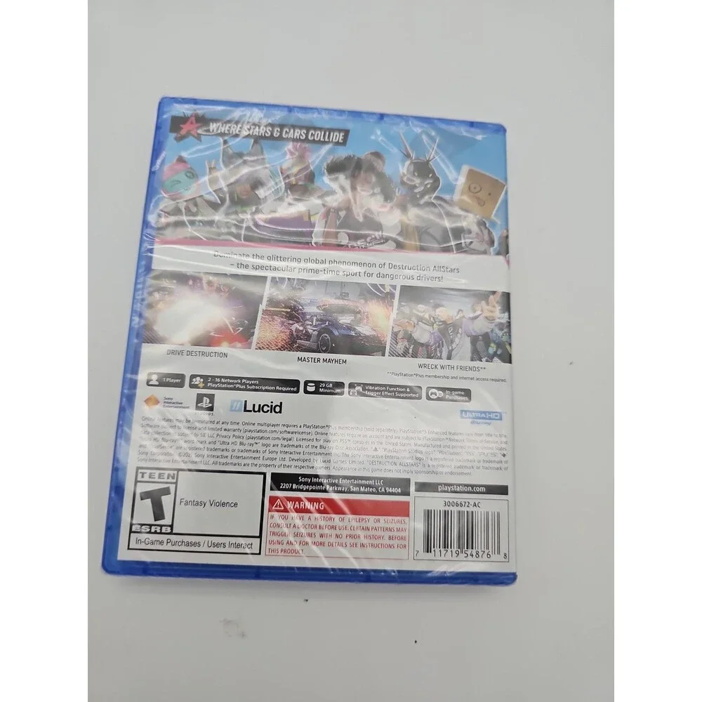 Destruction AllStars (PS5 / PlayStation 5) BRAND NEW / US Version / Physical Ver